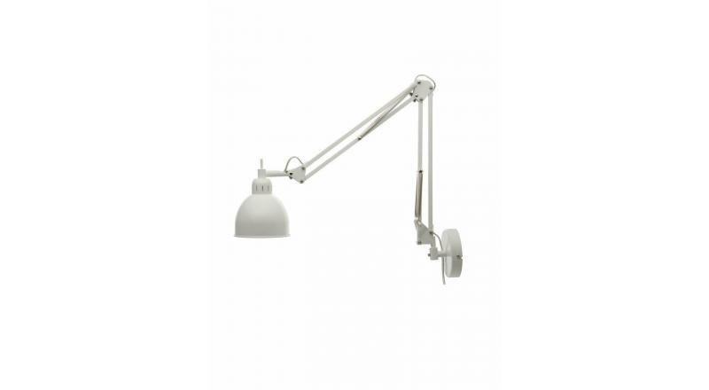 FRANDSEN lampa ścienna JOB biała - regulowane ramię