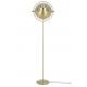 Lampa podłogowa VARIA złota - stal węglowa