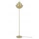 Lampa podłogowa VARIA złota - stal węglowa