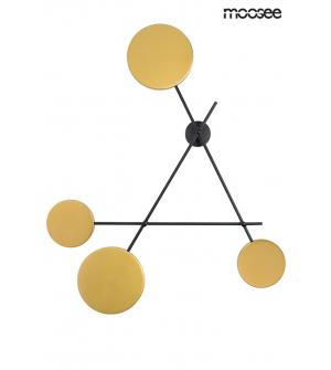 MOOSEE lampa ścienna METRO złota