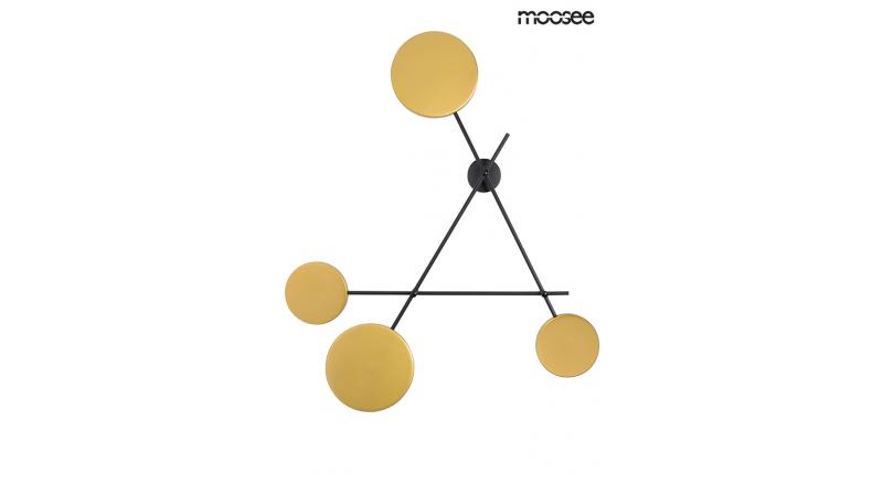 MOOSEE lampa ścienna METRO złota