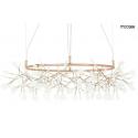 MOOSEE lampa wisząca FLORA 100 miedziana