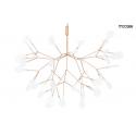 MOOSEE lampa wisząca FLORA 98 miedziana