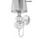 MOOSEE lampa ścienna QUEEN 20 srebrna