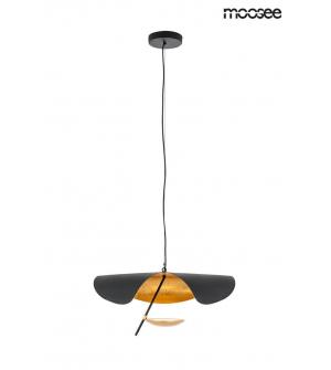 MOOSEE lampa wisząca STING RAY 40 czarna / złota