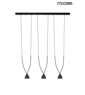 MOOSEE lampa wisząca ATLAS 3 czarna