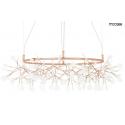 MOOSEE lampa wisząca FLORA 125 miedziana