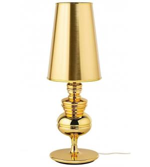 Lampa biurkowa QUEEN 18 złota