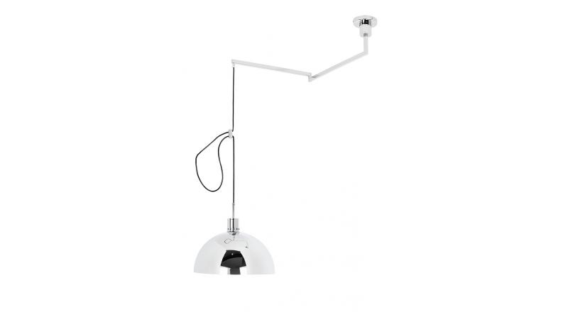 Lampa wisząca ROTA 360 srebrny chrom