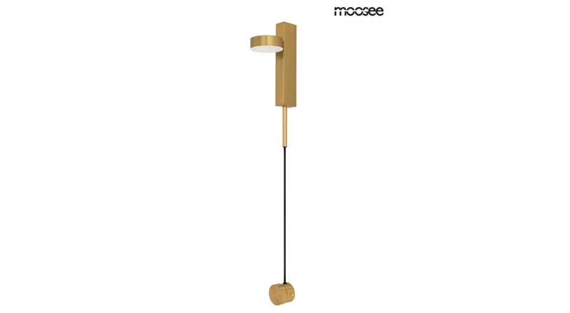 MOOSEE lampa ścienna CLARID GOLD złota