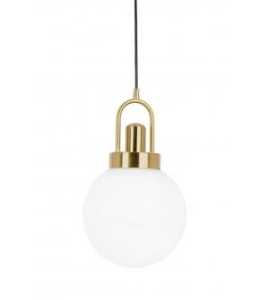 Lampa wisząca NIPP złota - stal, szkło