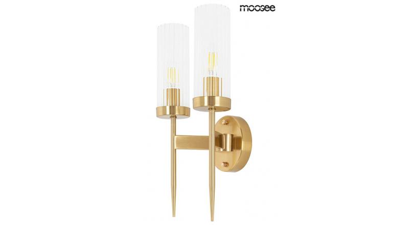 MOOSEE lampa ścienna TORCH TWIN złota