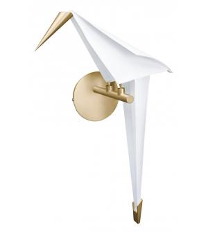 Lampa ścienna LORO WALL RIGHT złota - LED