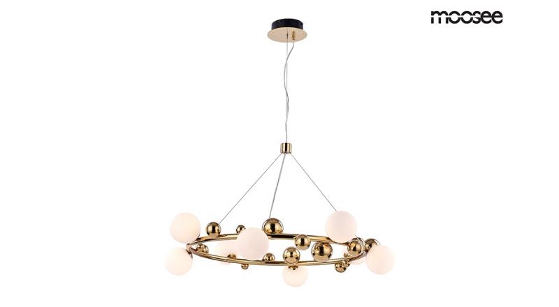 MOOSEE lampa wisząca VALENTINO M - złota