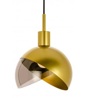 Lampa wisząca GLOBO 25 złota - metal, szkło