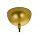 Lampa wisząca GLOBO 25 złota - metal, szkło