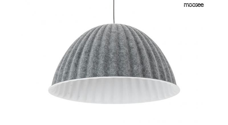 MOOSEE lampa wisząca MOLD 55 szara