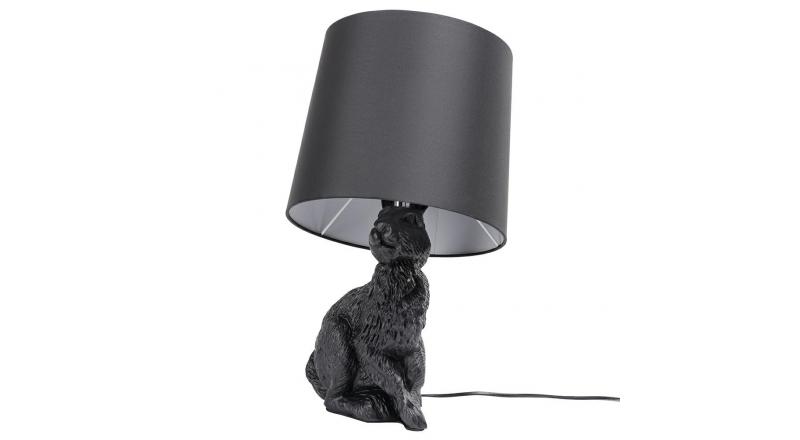Lampa stołowa RABBIT - czarna