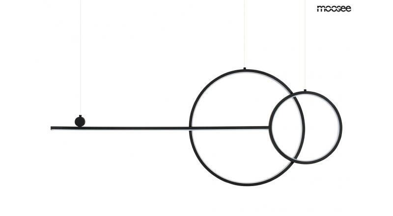 MOOSEE lampa wisząca RAGE czarna