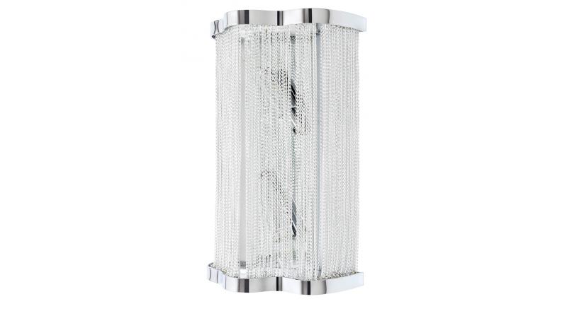 Lampa ścienna ATLANTA WALL 2 - aluminium, stal
