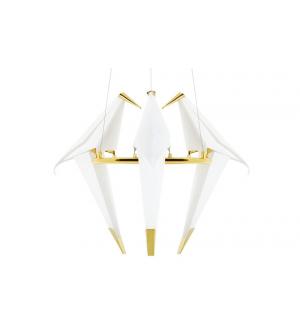 Lampa wisząca LORO 3 UP złota - LED