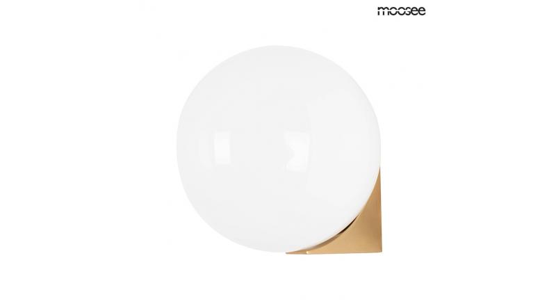 MOOSEE lampa ścienna BOLL złota