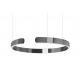 Lampa wisząca VISTA 40 grafitowy chrom