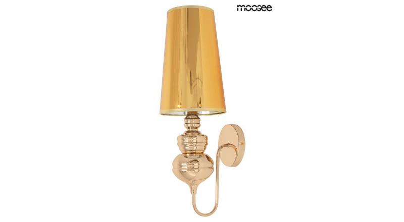 MOOSEE lampa ścienna QUEEN 20 złota
