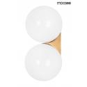 MOOSEE lampa ścienna BOLL TWIN złota