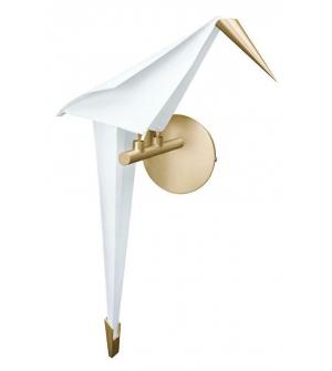 Lampa ścienna LORO WALL LEFT złota - LED