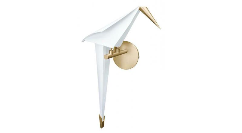 Lampa ścienna LORO WALL LEFT złota - LED