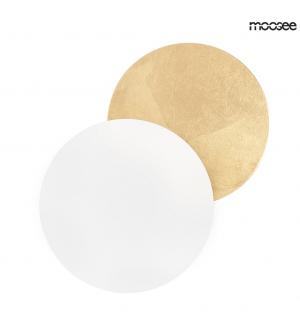MOOSEE lampa ścienna ECLISE złota / biała