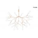 MOOSEE lampa wisząca FLORA 72 miedziana