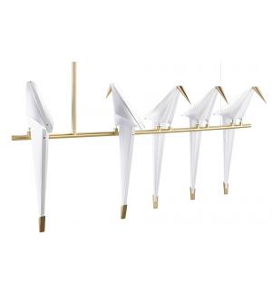 Lampa wisząca LORO 5 złota - LED