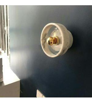 MOOSEE lampa ścienna ARCO biała