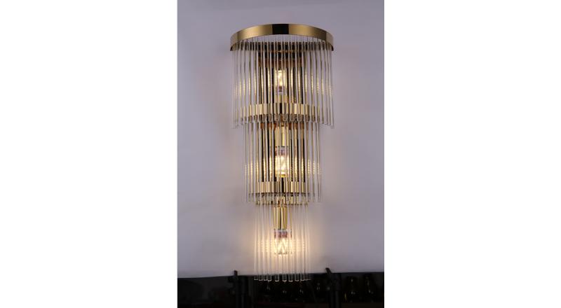 MOOSEE lampa ścienna ESTRO złota