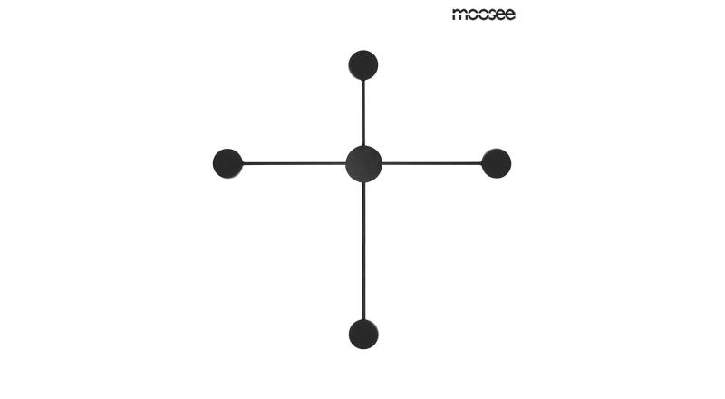 MOOSEE lampa ścienna SHADOW 4 CLOSE czarna