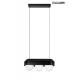 MOOSEE lampa wisząca DROPS 3 czarna
