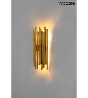 MOOSEE lampa ścienna TUBO złota