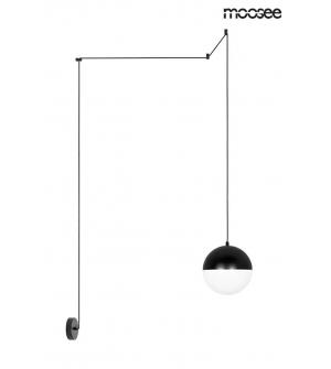 MOOSEE lampa ścienna BOWL czarna