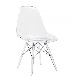 Krzesło DSP ICE transparentne - poliweglan