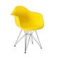 Fotel DAR SILVER słoneczny żółty