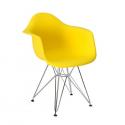 Fotel DAR SILVER słoneczny żółty