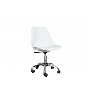 INVICTA Krzesło biurowe SCANDINAVIA - białe