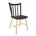 Krzesło MILA czarne