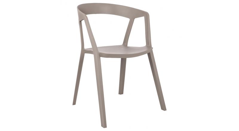 Krzesło VIBIA szare - polipropylen