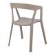Krzesło VIBIA szare - polipropylen