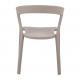 Krzesło VIBIA szare - polipropylen