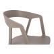 Krzesło VIBIA szare - polipropylen