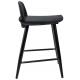 Krzesło barowe BOOGY 60 czarne